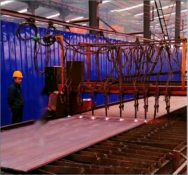 甘肃宁县钢结构车间数控等离子切割机